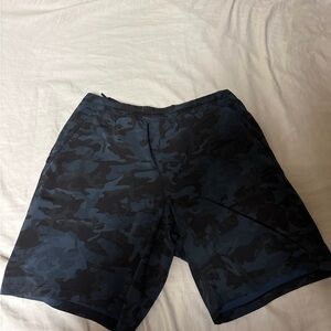 lululemon athletica Blue Camo Pacebreaker Shorts